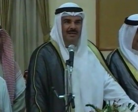 الشيخ فهد سالم العلي الصباح يلقي كلمة خلال حفل أصل ثابت