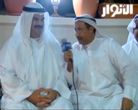 لقاء الشيخ فهد سالم العلي الصباح مع قناة الأنوار